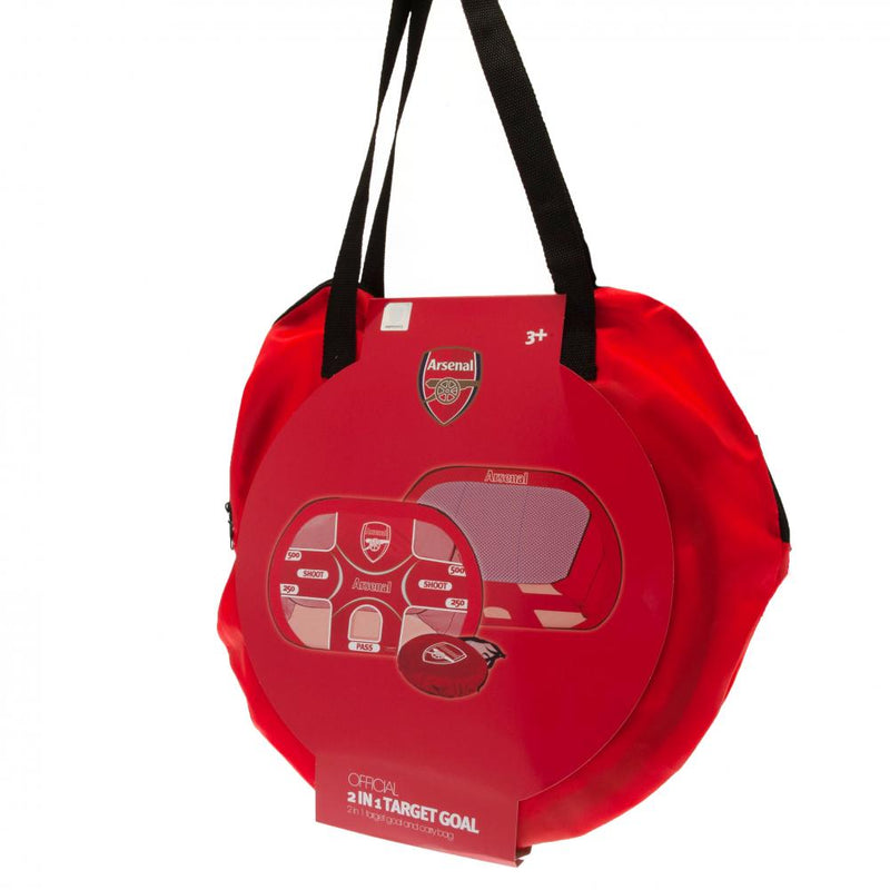 Arsenal FC Pop Up Target Goal, side angle