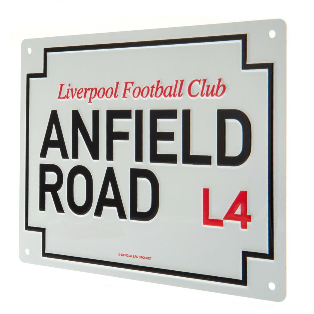 Liverpool FC Anfield Road Sign