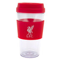 Liverpool FC Matchday Starter Bundle - Liverpool FC Liverbird Silicone Grip Travel Mug