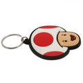 Super Mario Toad PVC Keyring, alternate view