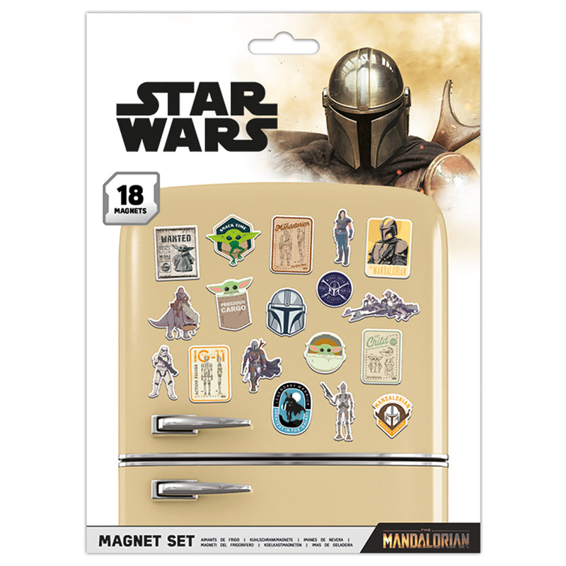 Star Wars: The Mandalorian Fridge Magnet Set collectible from Infinity Collectibles 2026