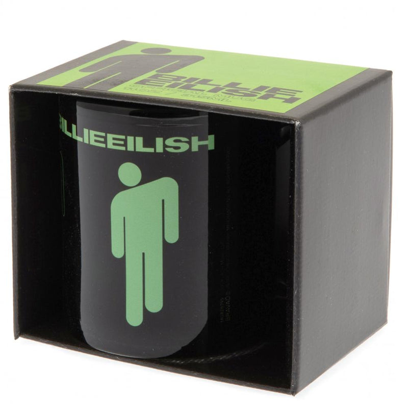 Billie Eilish Mug Stickman BK, close-up detail