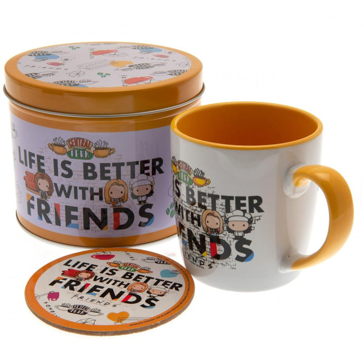 Friends Mug & Coaster Gift Tin