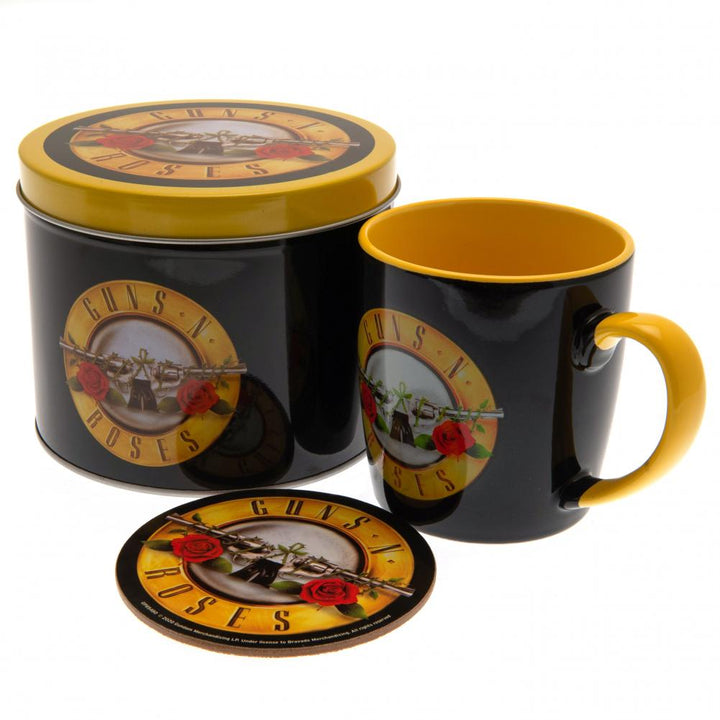 Guns N Roses Mug & Coaster Gift Tin