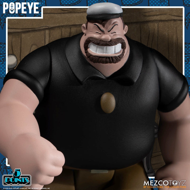 Popeye 5 Points 4 Figures Box Set