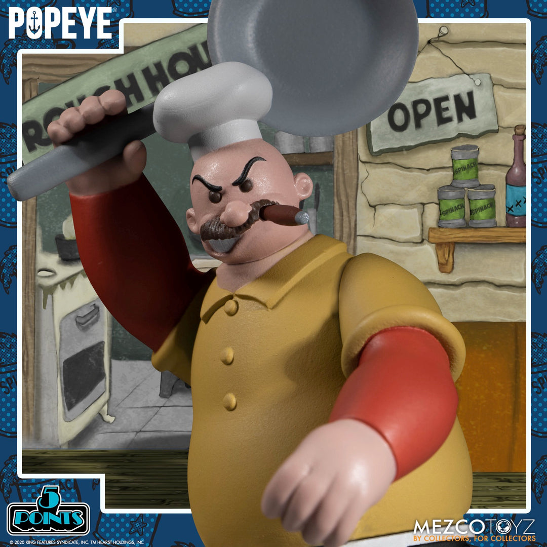 Popeye 5 Points 4 Figures Box Set