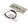 Celtic FC PU Slider Bracelet, close-up detail