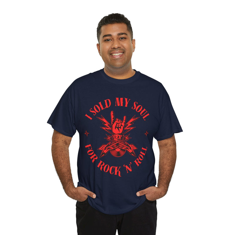'I Sold My Soul for Rock 'n' Roll' T-Shirt, product detail