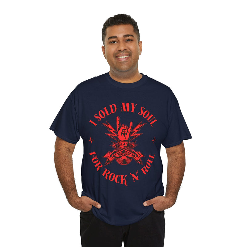 'I Sold My Soul for Rock 'n' Roll' T-Shirt, product detail