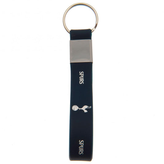 Tottenham Hotspur FC Navy Silicone Keyring, alternate view