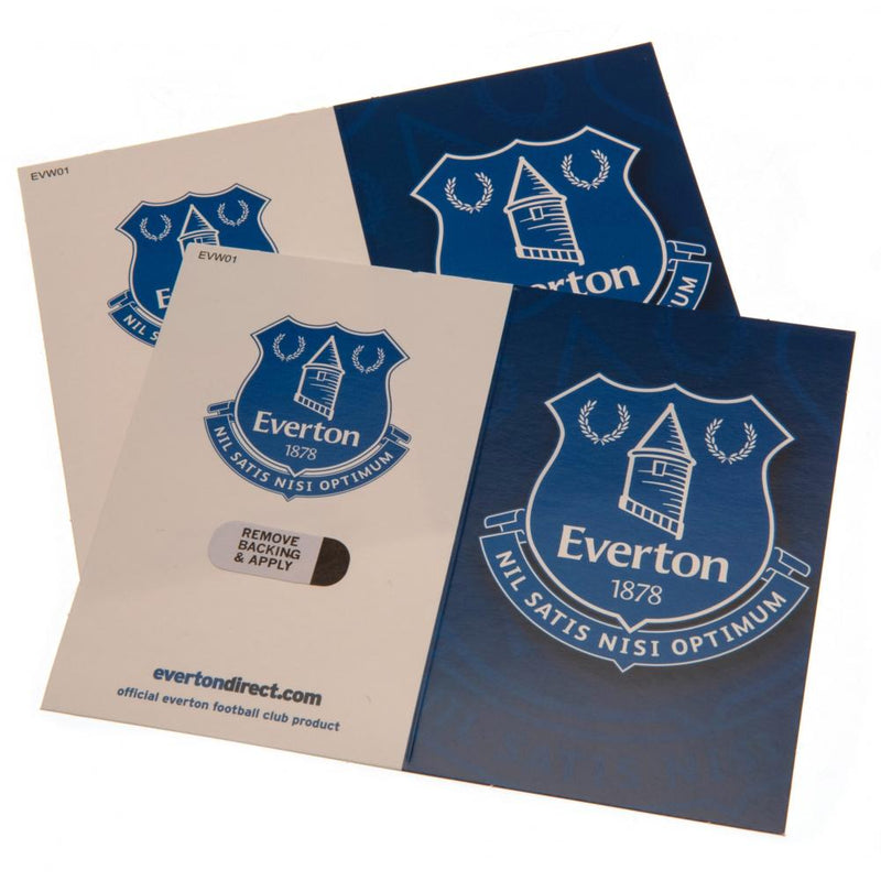 Everton FC Crest Gift Wrap, side angle