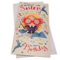 Harry Potter Birthday Card Sister