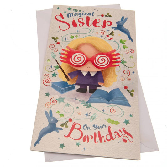 Harry Potter Birthday Card Sister collectible from Infinity Collectibles 2026