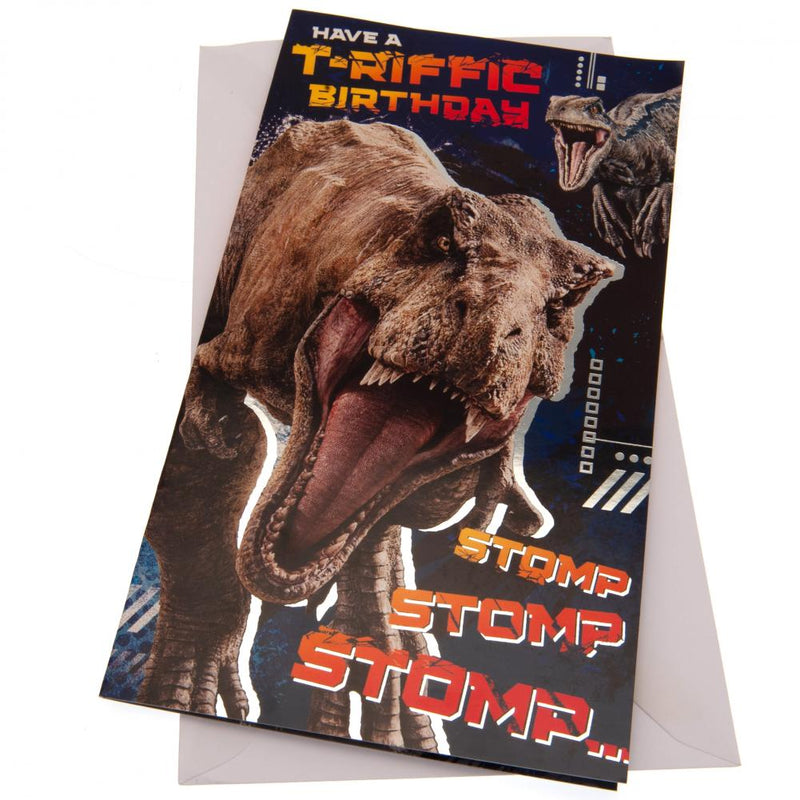 Jurassic World Birthday Card collectible from Infinity Collectibles 2026