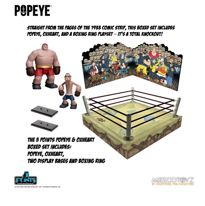 Popeye And Oxheart 5 Points Boxed Set