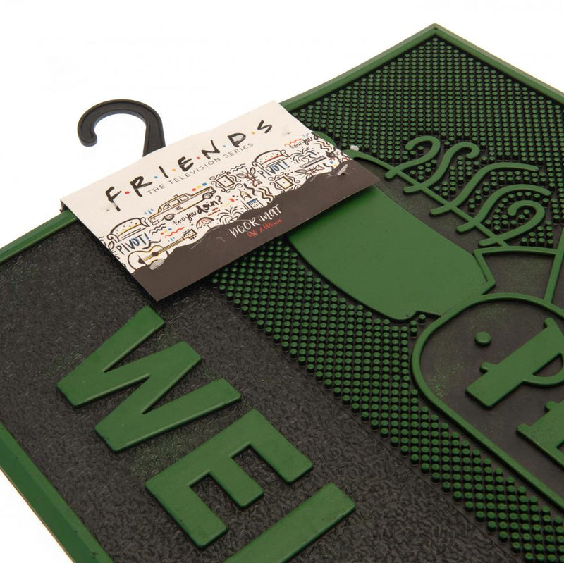Friends Rubber Doormat, side angle