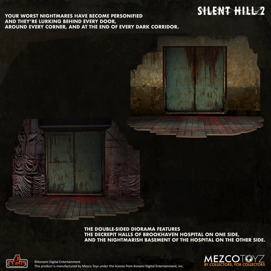 Silent Hill 2 Bubble Head Nurse And Red Pyramid Thing 5 Points Deluxe Boxed Set