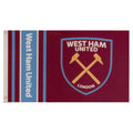 West Ham United FC Wordmark Flag, alternate view