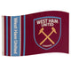 West Ham United FC Wordmark Flag
