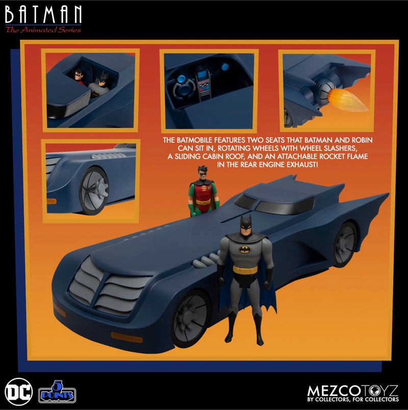 Batman: The Animated Series 5 Points Batmobile front view