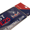 Crystal Palace FC Colour Street Sign, close-up detail