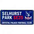 Crystal Palace FC Colour Street Sign collectible from Infinity Collectibles 2026