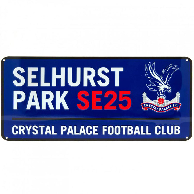 Crystal Palace FC Colour Street Sign collectible from Infinity Collectibles 2026