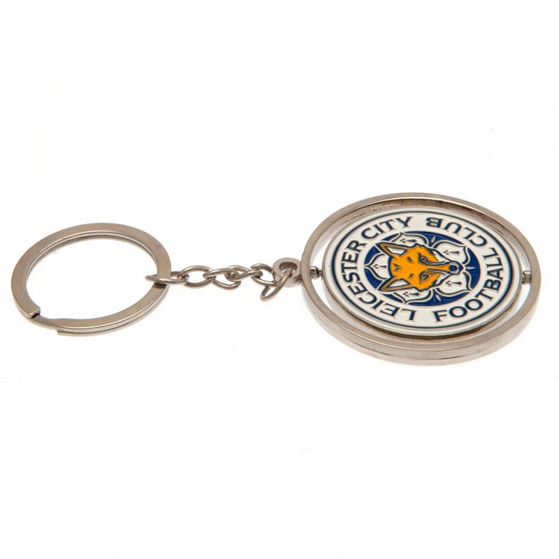 Leicester City FC Spinner Keyring, alternate view