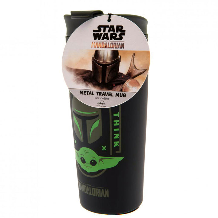 Star Wars: The Mandalorian Metal Travel Mug