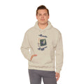'Crate Digger' Men's Hoodie, in display