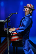 Elton John Live 1976 Deluxe 8" Clothed Action Figure with Piano close up detail