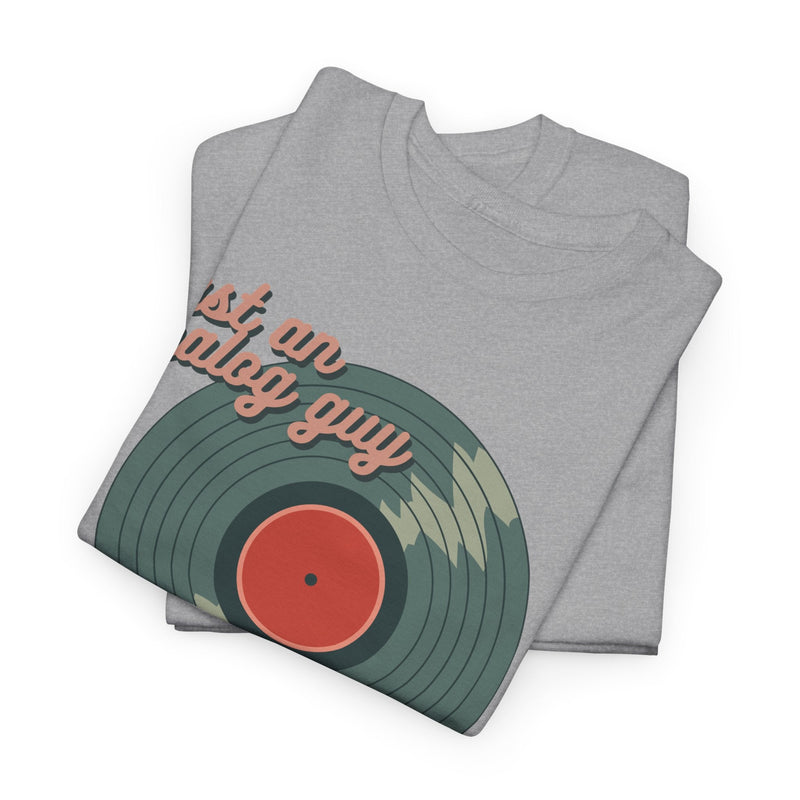 'Just an Analog Guy, In a Digital World' Men's T-Shirt, additional view