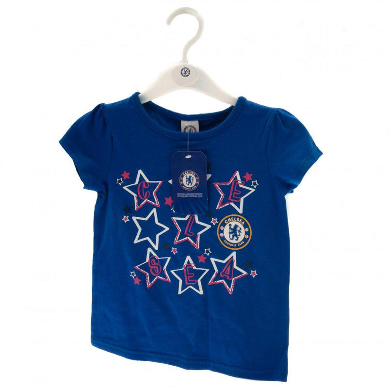 Chelsea FC T Shirt 18/23 Months, side angle