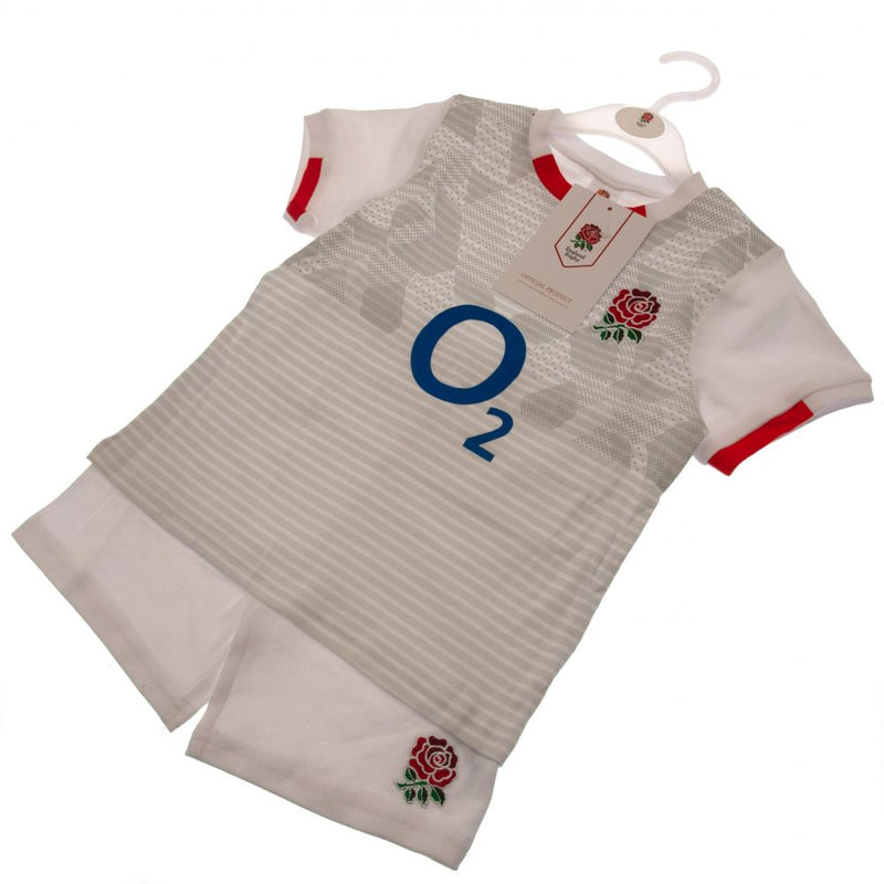England RFU Shirt & Short Set 3/6 Months, rear view