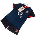 England RFU Shirt & Short Set 9/12 Months, rear view