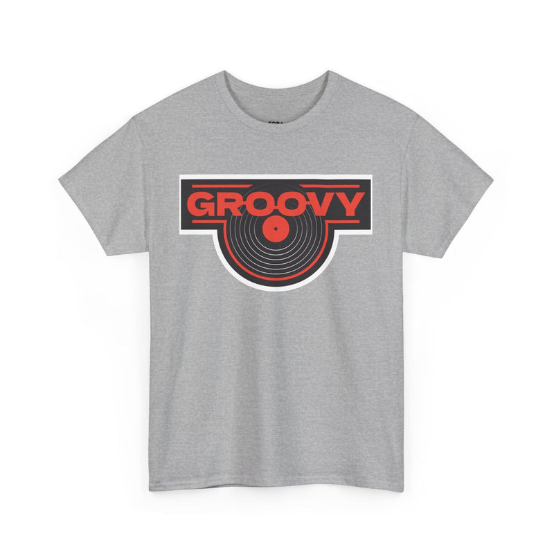 'Groovy' Men's T-Shirt, in display