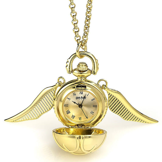 Harry Potter Gold Plated Golden Snitch Watch Necklace collectible from Infinity Collectibles 2026