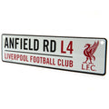 Liverpool FC Window Sign, side angle