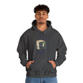 'Crate Digger' Men's Hoodie, close-up detail