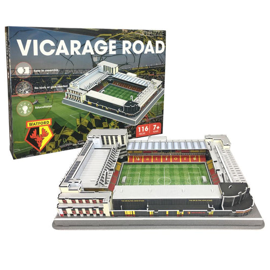 Watford FC 3D Stadium Puzzle, alternate view