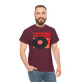 'Vinyl Records Are Groovy' Bold T-Shirt, packaging shot