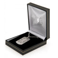 Chelsea FC Cut Out Lion Dog Tag & Chain, side angle