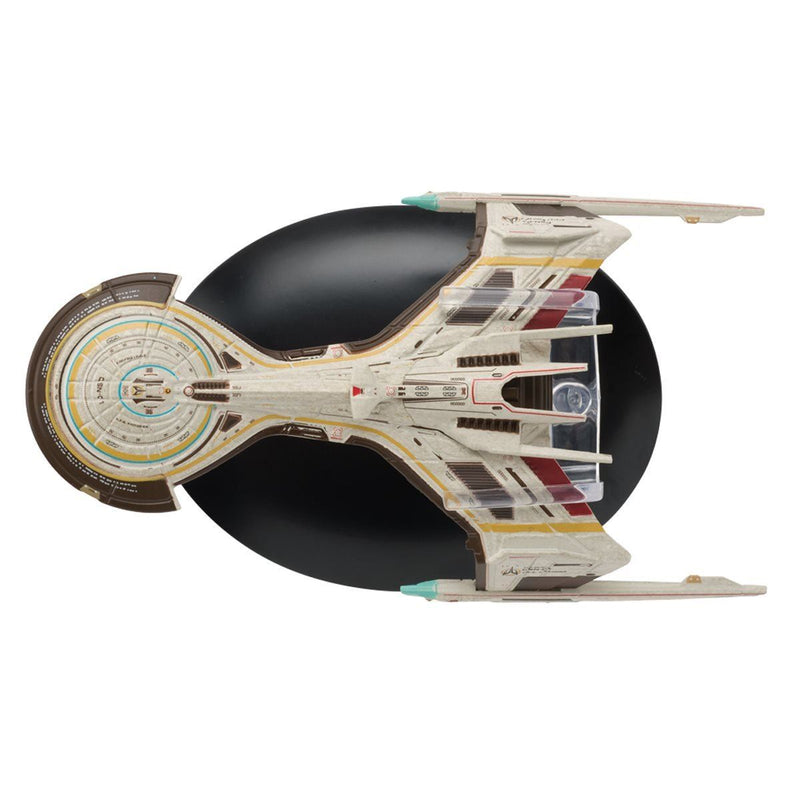 A.F.S. Khitomer CSN-01 - Khitomer Alliance Battlecruiser Diecast Model Ship STO (Eaglemoss / Star Trek), side angle