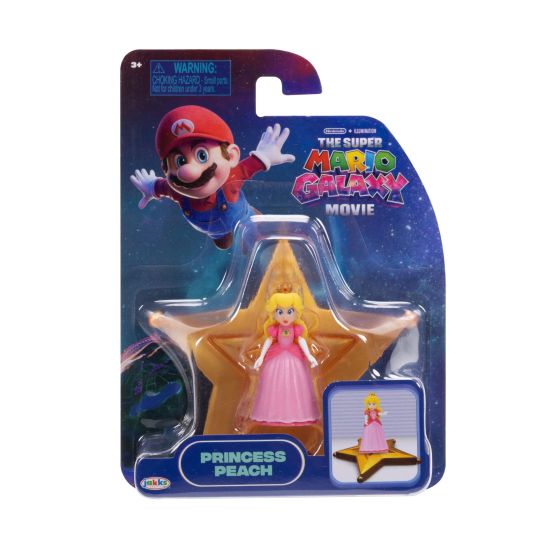 The Super Mario Galaxy Movie - 1.5” Figure with Star Accessory Assortment