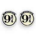 Harry Potter Silver Plated 9 & 3 Quarters Stud Earrings collectible from Infinity Collectibles 2026