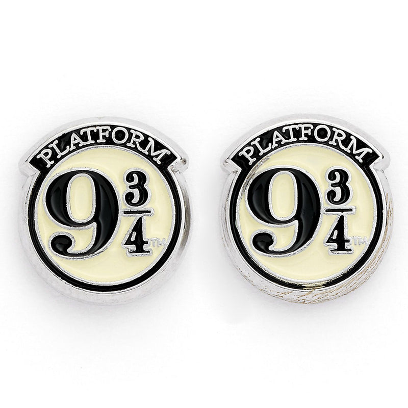 Harry Potter Silver Plated 9 & 3 Quarters Stud Earrings collectible from Infinity Collectibles 2026