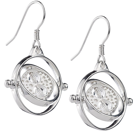 Harry Potter Sterling Silver Time Turner Crystal Hook Earrings collectible from Infinity Collectibles 2026