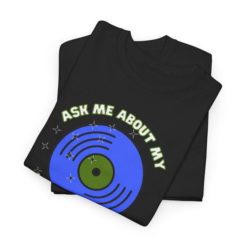 'Ask Me About My Record Collection' Men's T-Shirt, product detail