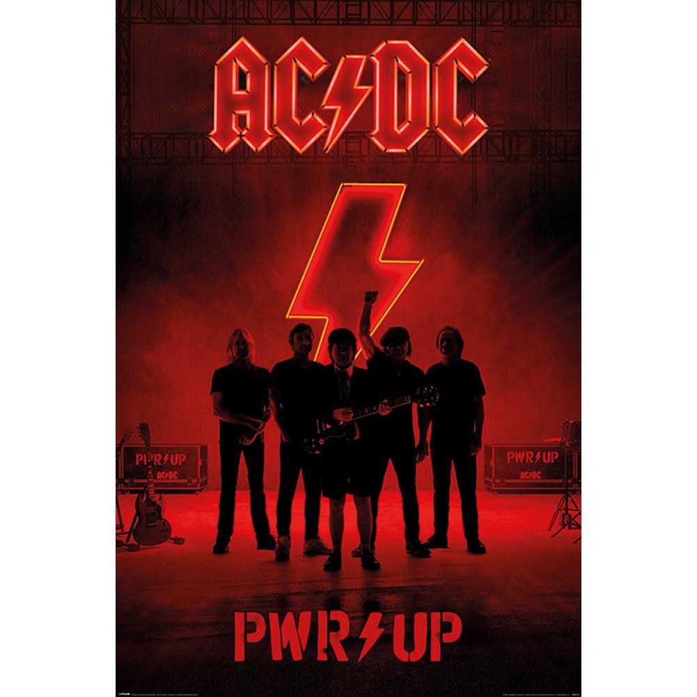 AC/DC Poster PWR UP