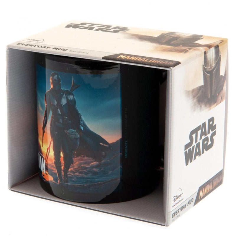 Star Wars: The Mandalorian Mug Nightfall, close-up detail